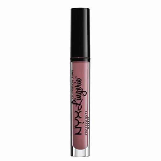 NYX Professional Makeup Pintalabios Lip Lingerie Liquid Lipstick, Acabado cremoso y mate,