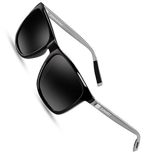 Social Sunmeet Gafas de sol Hombre Polarizadas Clásico Retro Gafas de sol para