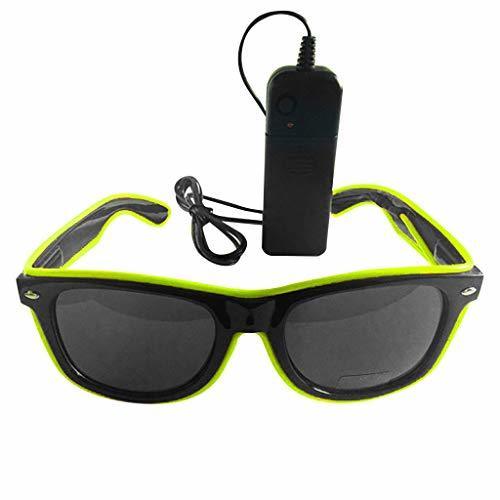 Lugares ZARLLE-Gafas Gafas Luminosas Aviador Sol Luminosas LED