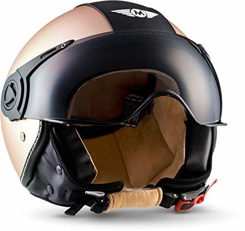 Lugar MOTO Helmets H44 Biker Jet Casco de Moto Casco de Scooter Casco Chopper