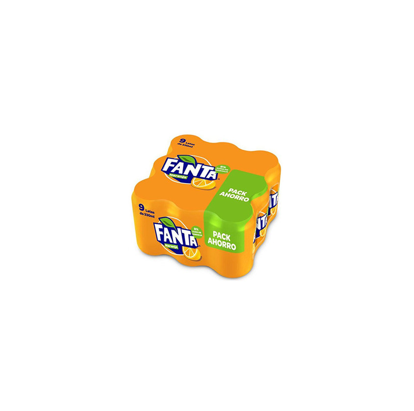 Producto Fanta Refresco - Paquete de 9 x 330 ml - Total