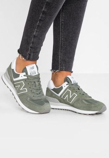 Social New Balance classic 574 forest green 