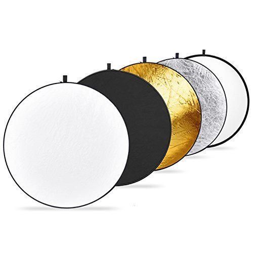Neewer 110cm Reflector de Luz Multi-disco Plegable 5 en 1 con Bolsa