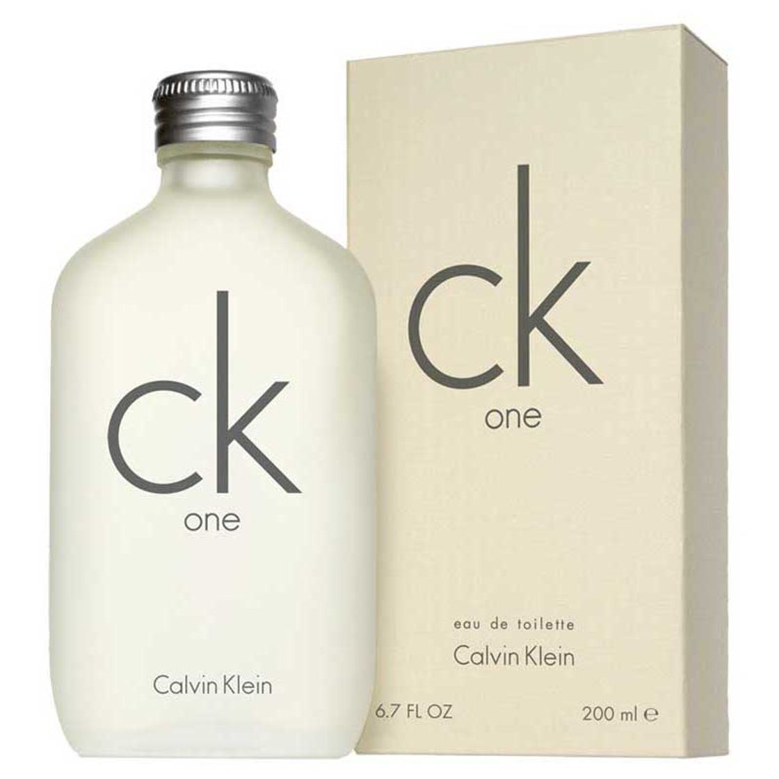 Moda CK one unissex de Calvin klein Eau de Toilette 200ml.