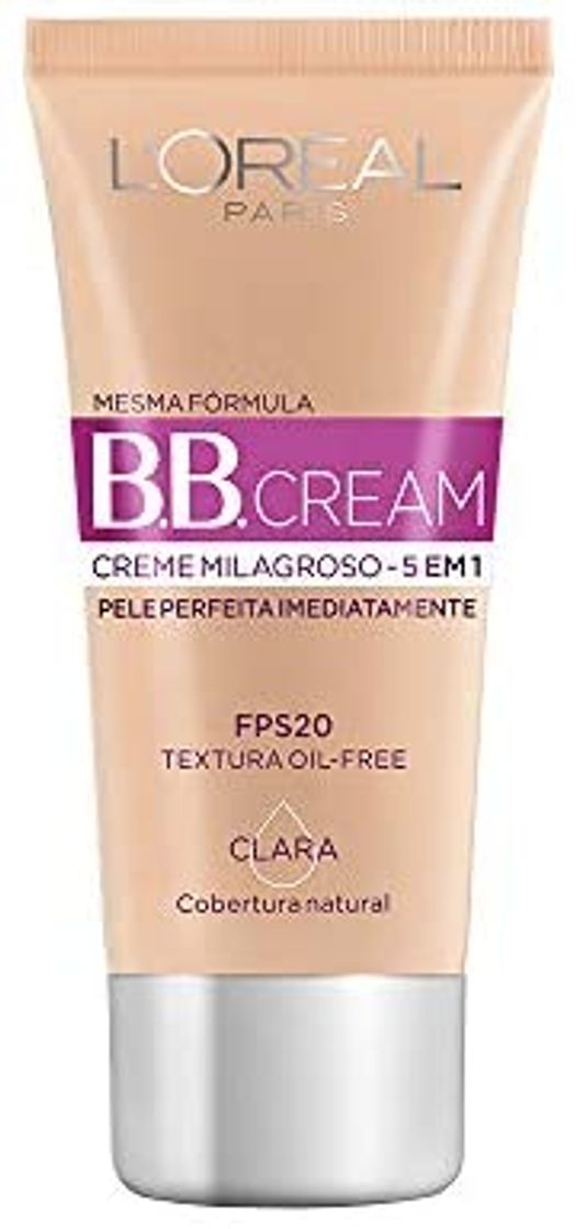 Moda BB Cream Dermo Expertise base clara 30 ml, L' Oréal Paris.