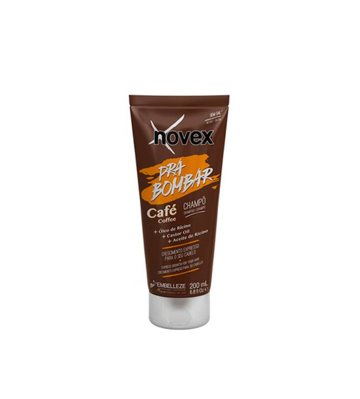 Producto Novex shampoo para bombar café 