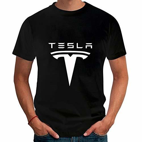 Social Tesla Printed Men T Shirts Short Sleeve Round Neck Ringer Letters Printed