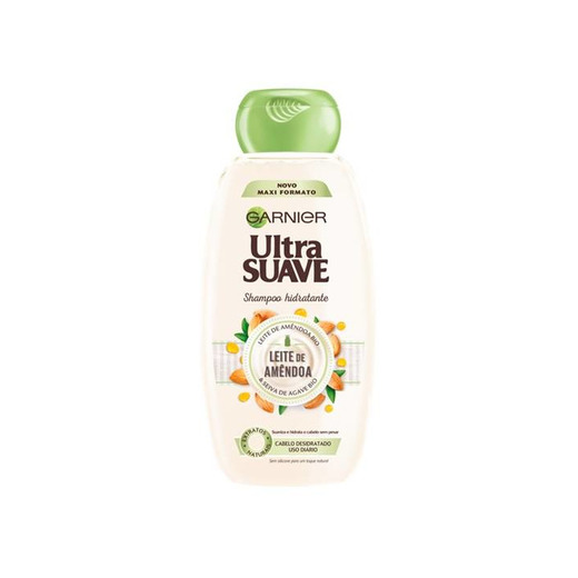Shampoo ultra suave bio leite amêndoa