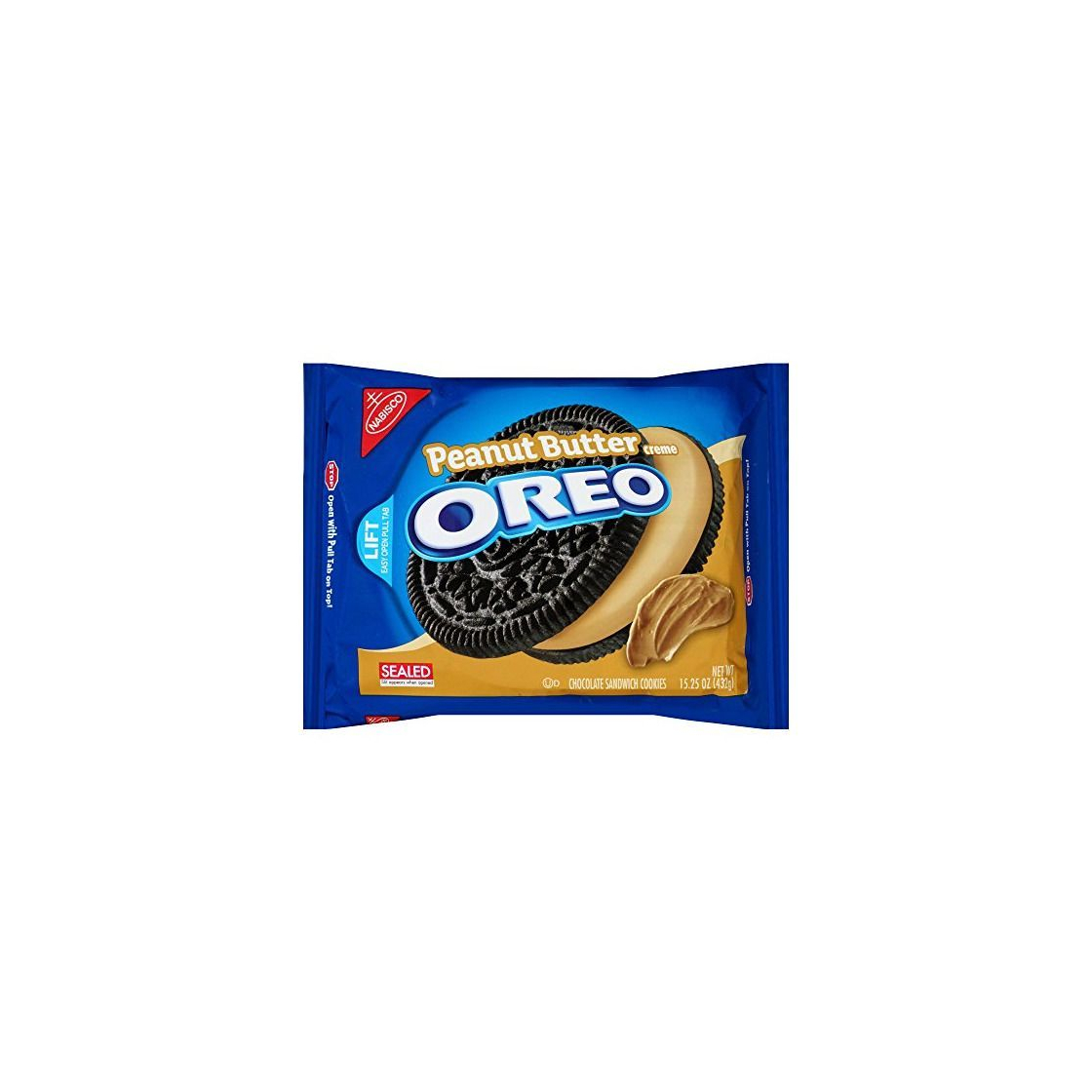 Product Oreo Peanut Butter Creme 432g