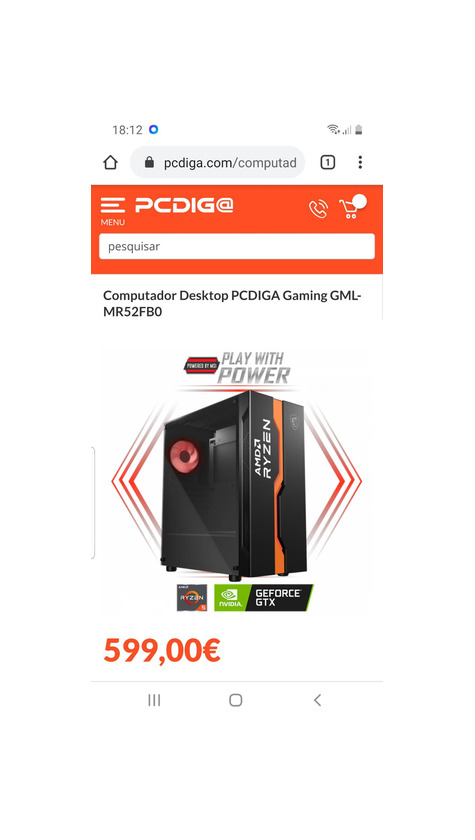 Producto Pc diga 