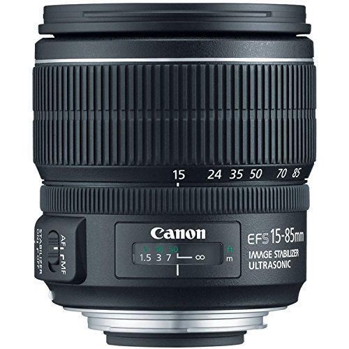 Canon EF-S 15-85mm f/3.5-5.6 IS USM Negro - Objetivo