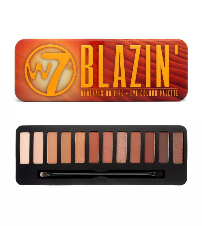 Moda W7 paleta de sombras 