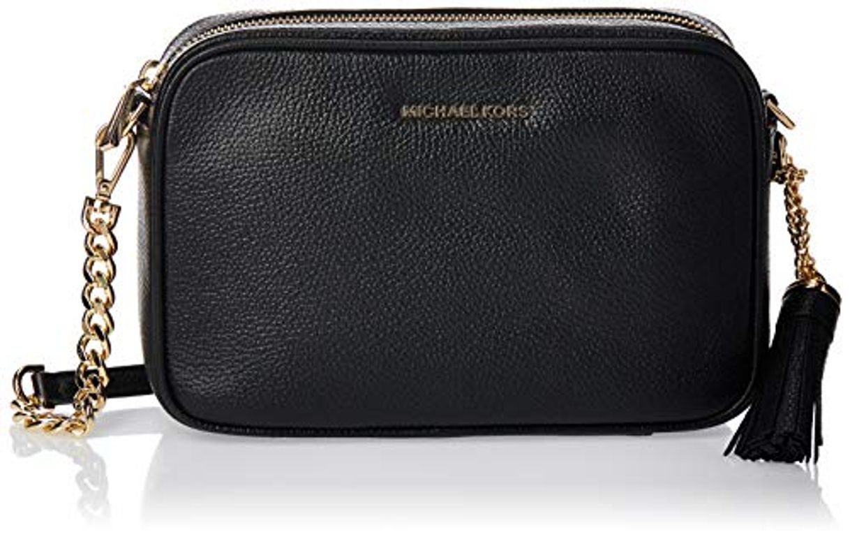 Fashion Michael Kors Crossbody, Bolso bandolera para Mujer, Negro