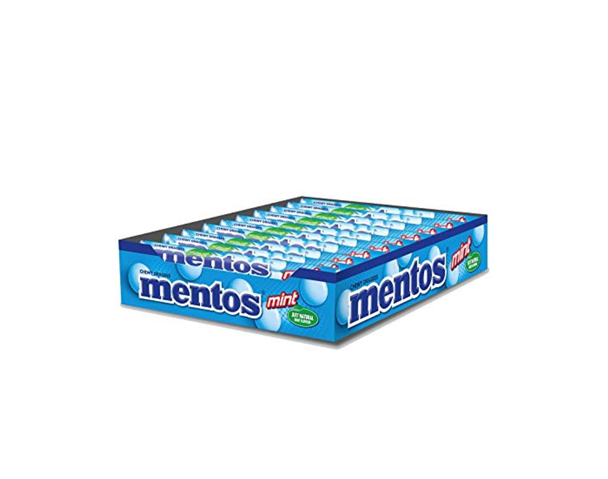 Producto Mentos Menta, Caramelo Masticable - 20 unidades de 38 gr.