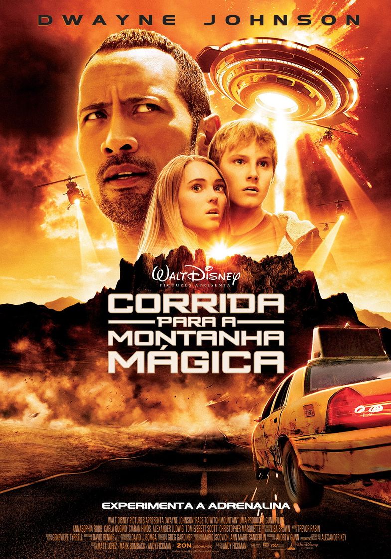 Película Corrida Para a Montanha Mágica