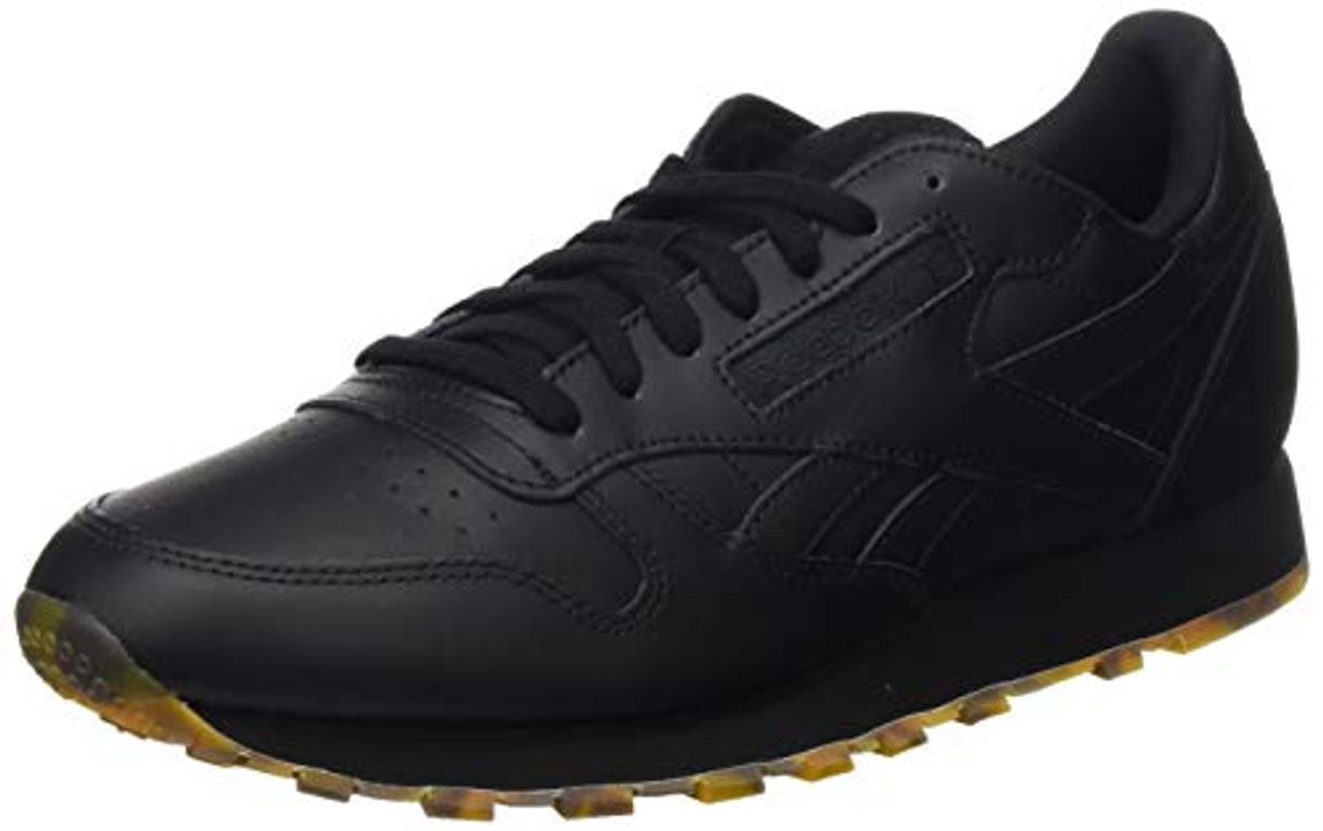 Social Reebok CL Leather MU, Gymnastics Shoe Mens, Black