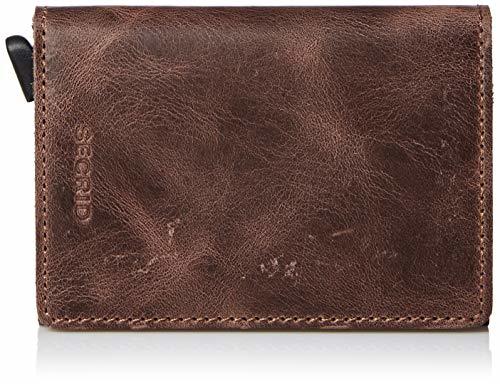 Moda Secrid SV-Chocolate Slimwallet Vintage RFID Secured Wallet