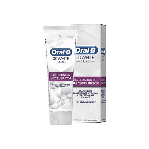 Oral-B 3D White Luxe Acelerador De Blanqueamiento