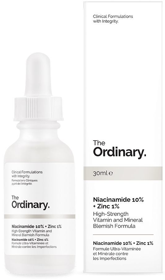 Fashion 10% de niacinamida + 1% de zinco the ordinary 