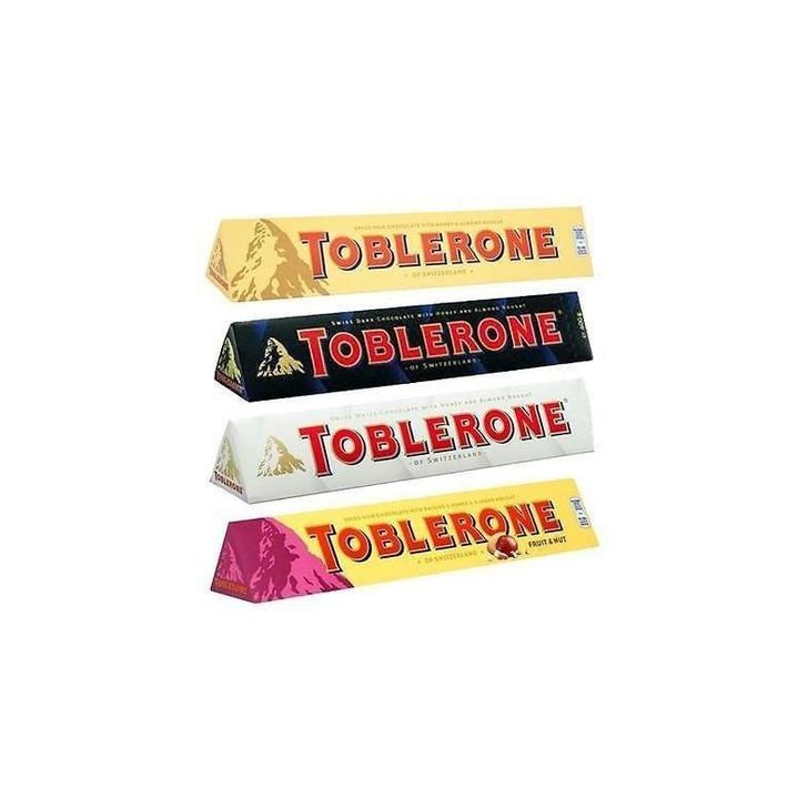 Social Toblerone Ultimate 4 Pack - 360g Each - Milk Chocolate