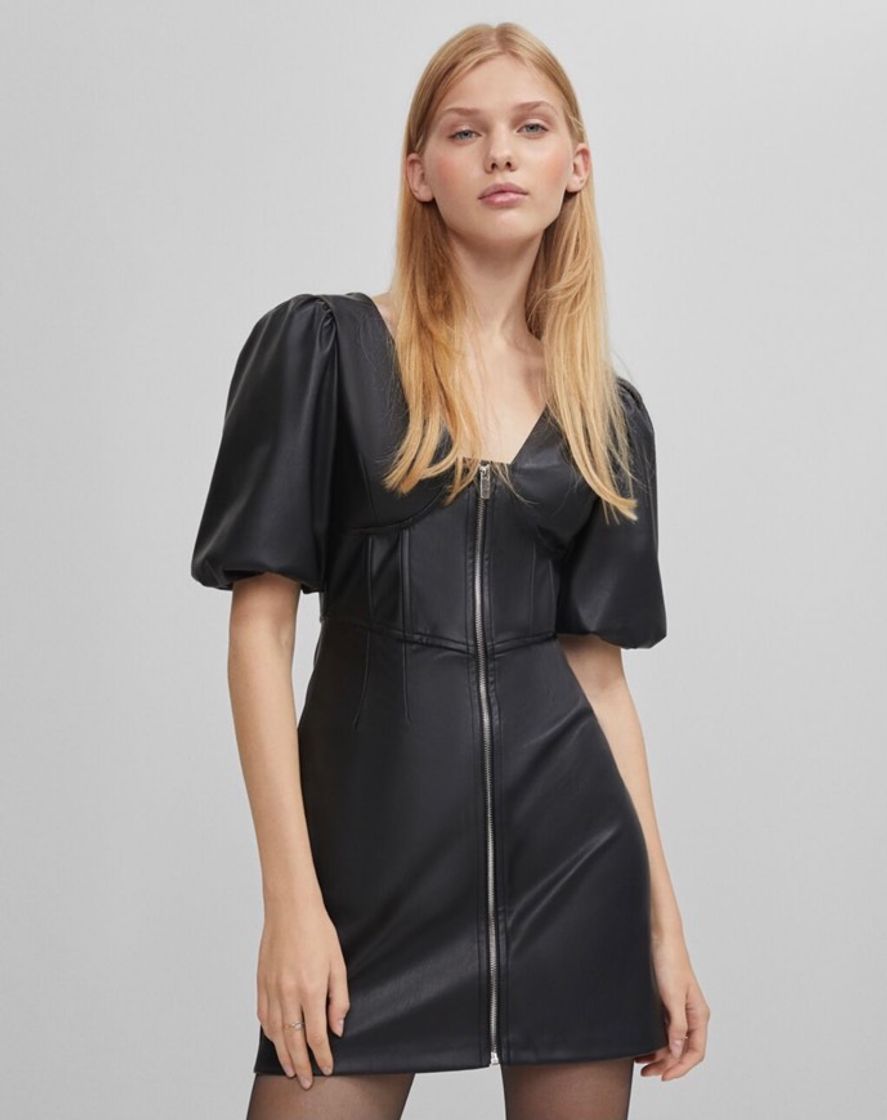 Fashion Faux leather dress