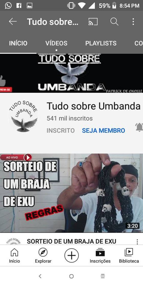 Moda Vão lá no YouTube é ótimo esse YouTuber♥️ 🤭