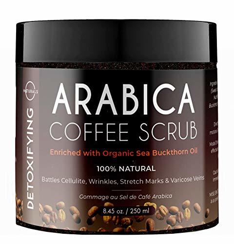 Social Exfoliante Natural Bio Sal Mar Muerto Facial Corporal y Pies al Caffee