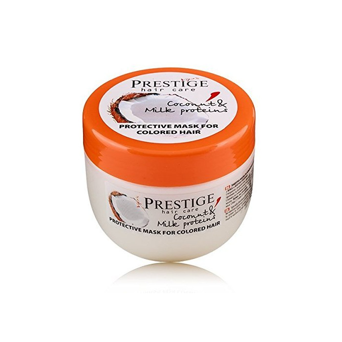 Social Mascarilla capilar con protección para pelo coloreado con coco & proteinas de