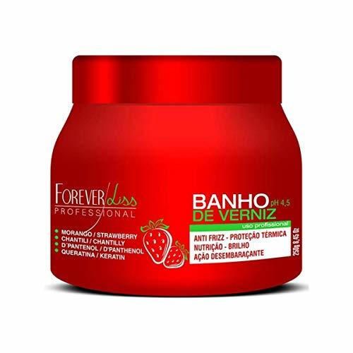 Forever Liss Banho de Verniz Strawberry D Pantenol máscara de recuperación del