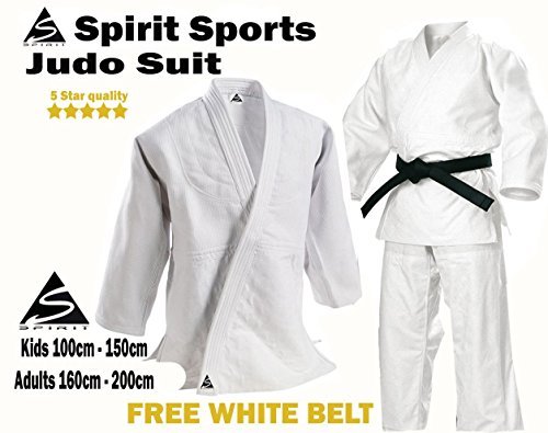 Producto Uniforme de entrenamiento de Judo 550grm Spirit Sports 100% cotón