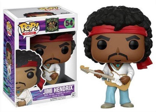 Funko- Jimi Hendrix Woodstock Figura de Vinilo, seria Rocks