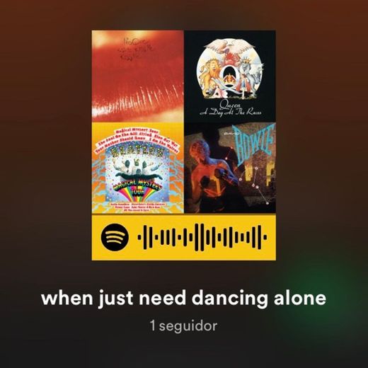 when just need dancing alone