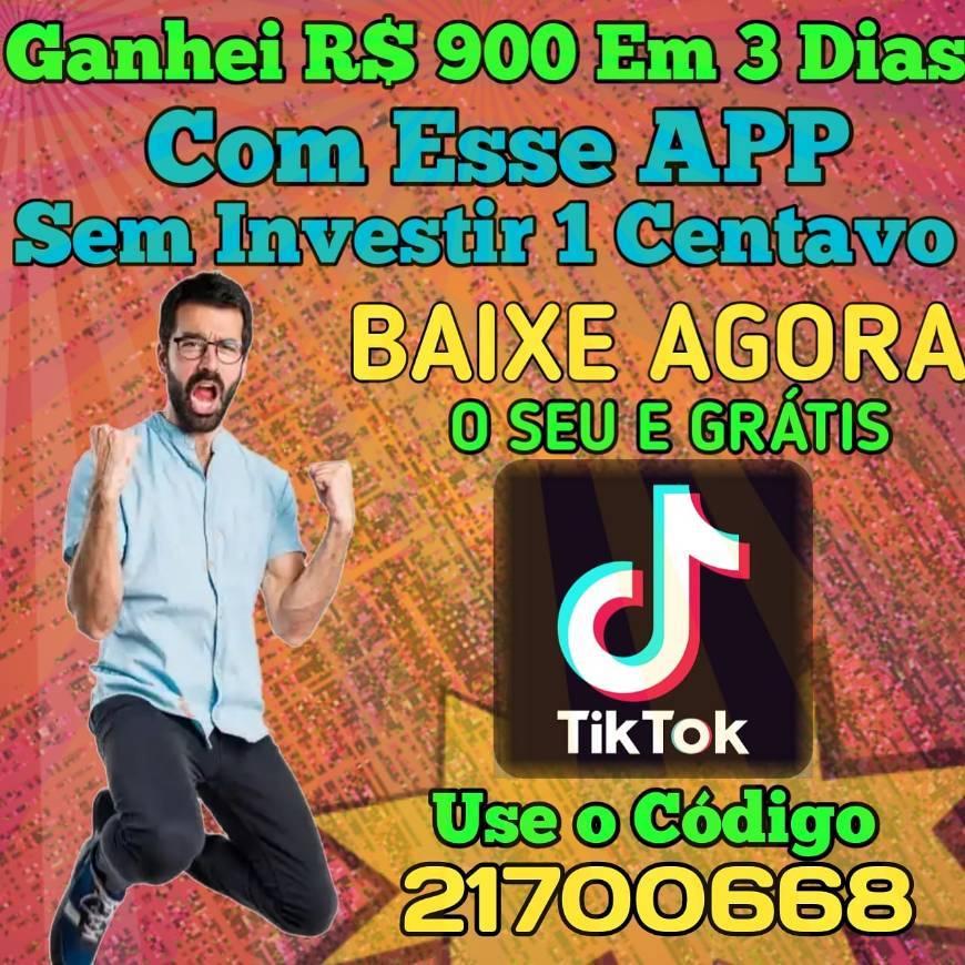 1 ) Baixe o app ⬇️ https://vm.tiktok.com/pSMHea/

2) 💵  Dig
