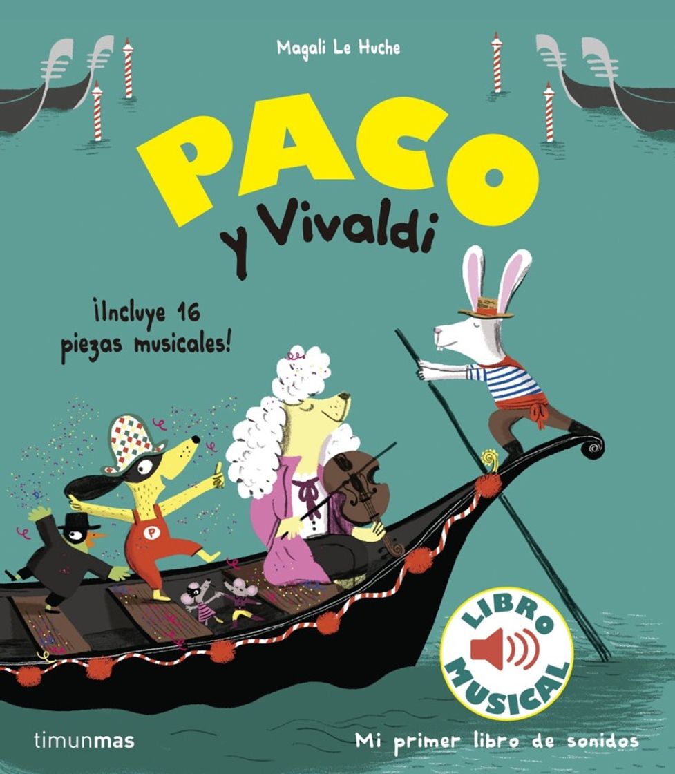 Book Paco y Vivaldi, de Magali Le Huche