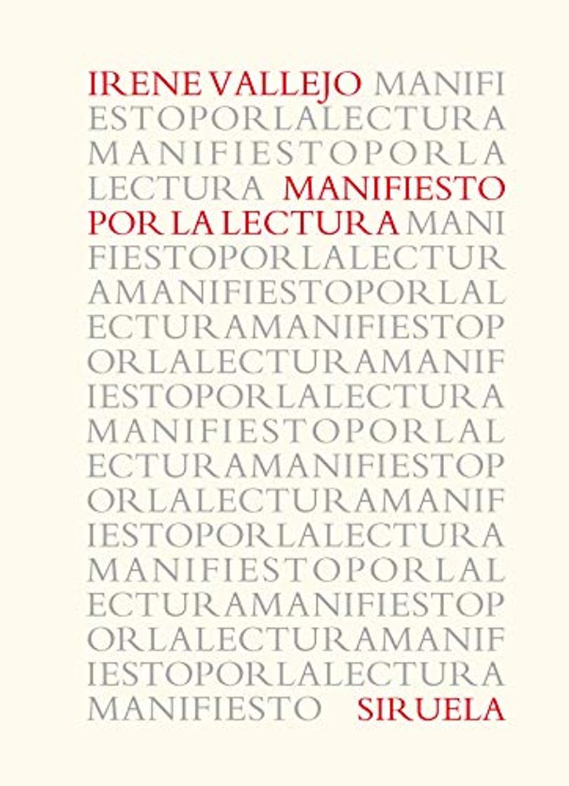 Book Manifiesto por la lectura