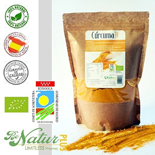 Producto Cúrcuma Cruda en polvo BeNatur Plus