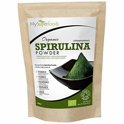 Belleza Espirulina En Polvo Orgánico 500g