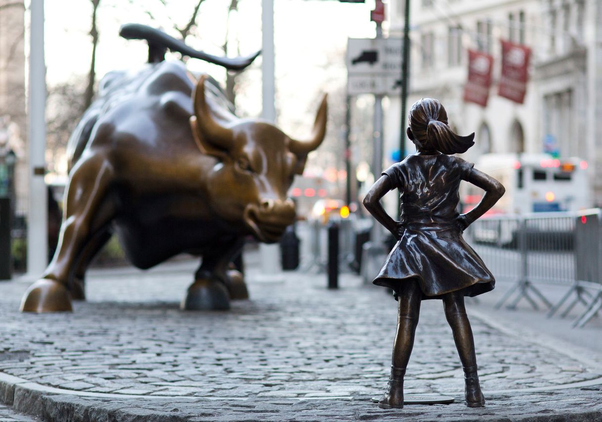 Lugar Fearless Girl Statue