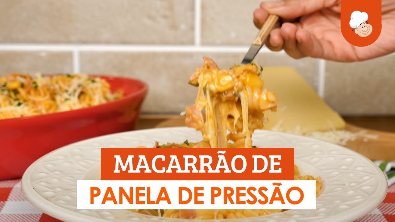 Moda Macarrão de panela de pressão cremoso - TudoGostoso