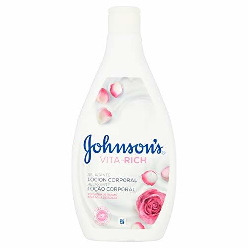 Place Johnson's Vita-Rich - Loción coporal reconfortante con Agua de Rosas