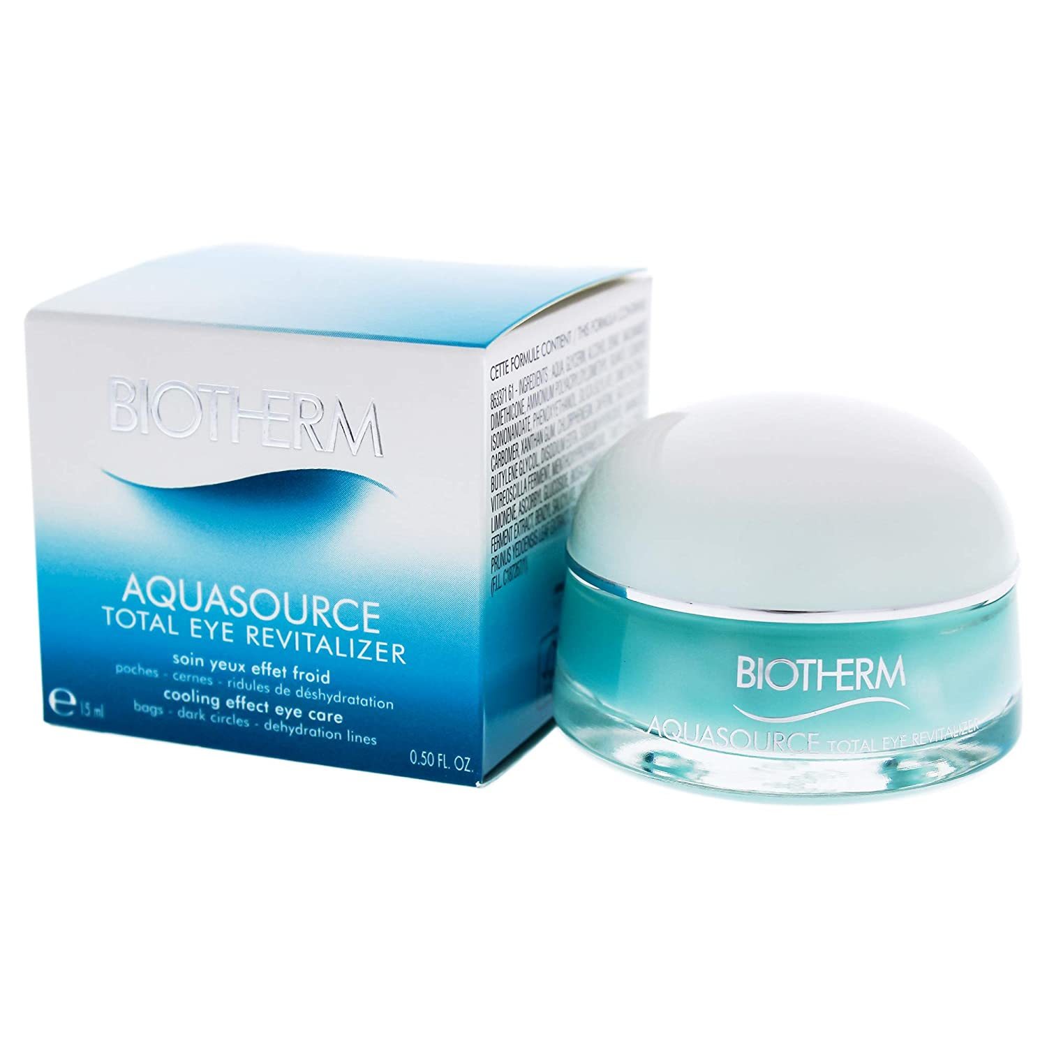 Belleza Biotherm Aquasource Total Eye Revitalizer Contorno de Ojos