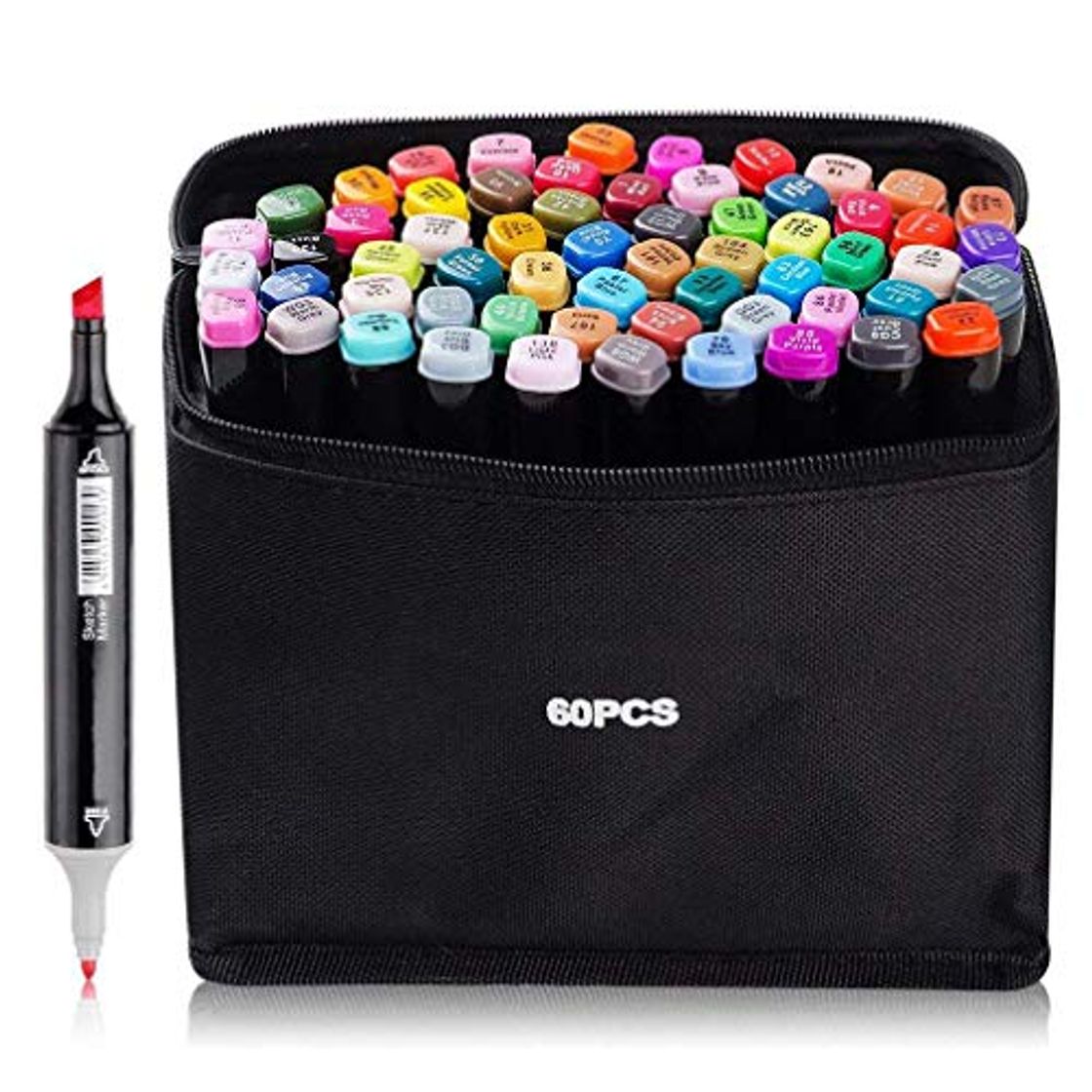 Product 60 color Marcador Arte Marker Pen Set Dibujo Rotuladores permanentes