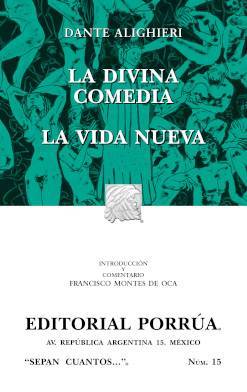 Book La divina comedia · La vida nueva