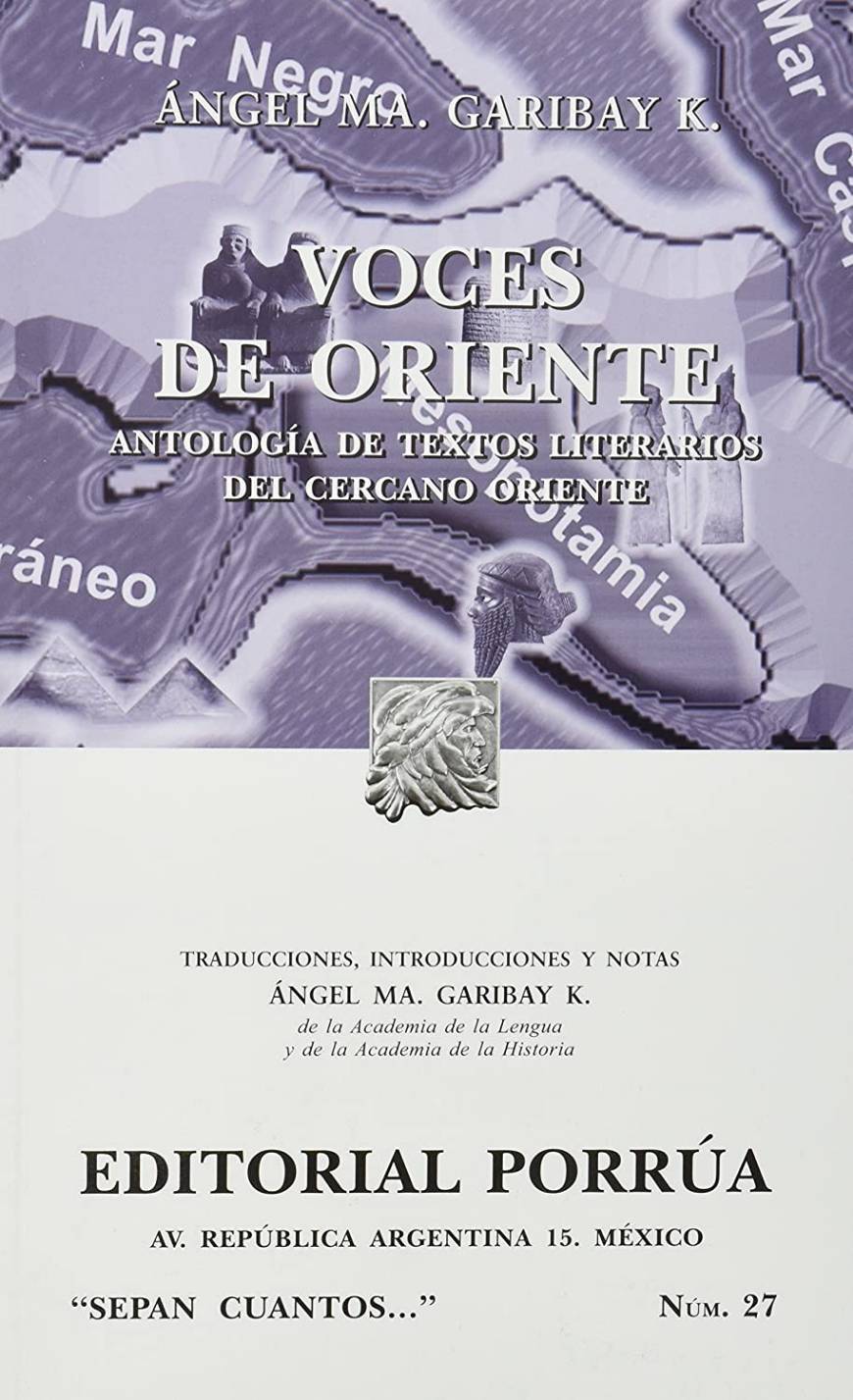 Book Voces de Oriente