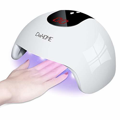 Place DeNOME Lámpara LED UV Uñas Profesional Maquillaje Uñas/Sensor para uñas de gel