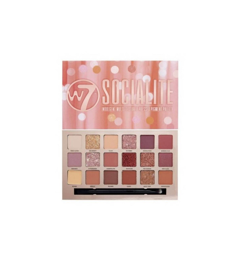 Product Paleta de sombras W7 Socialite