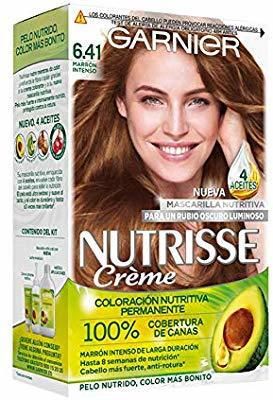 Garnier Nutrisse Creme coloración permanente con mascarilla nutritiva de cuatro aceites