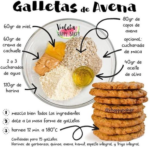 Galletas de Avena 