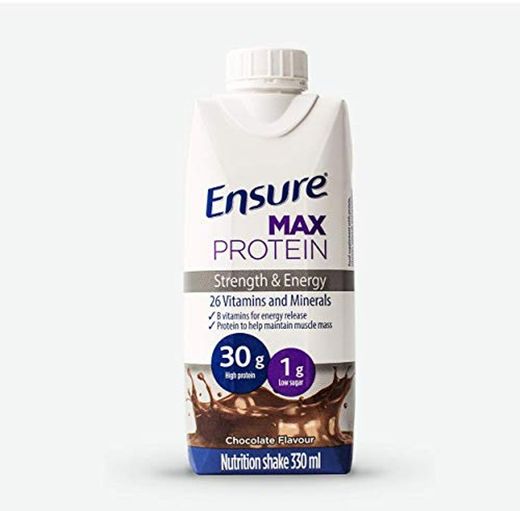 Ensure Max Protein - Batido nutricional con 30 g de proteínas y