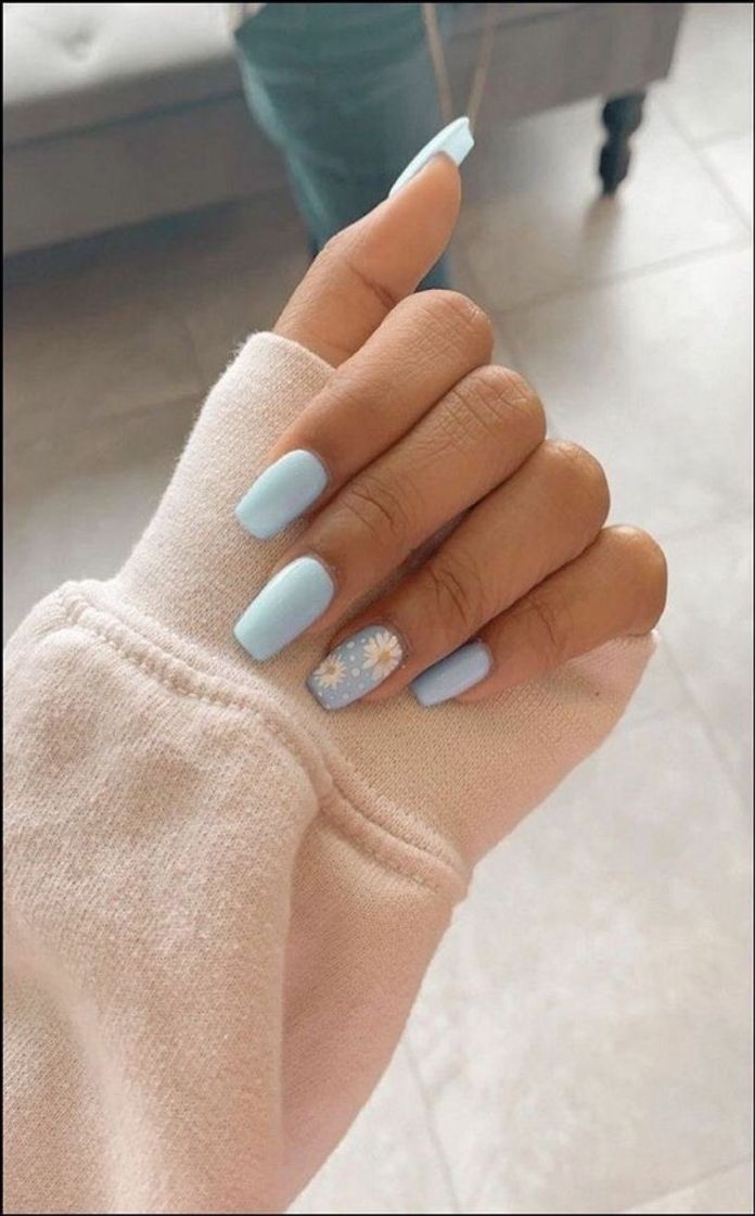 Fashion Inspiração unhas azul 